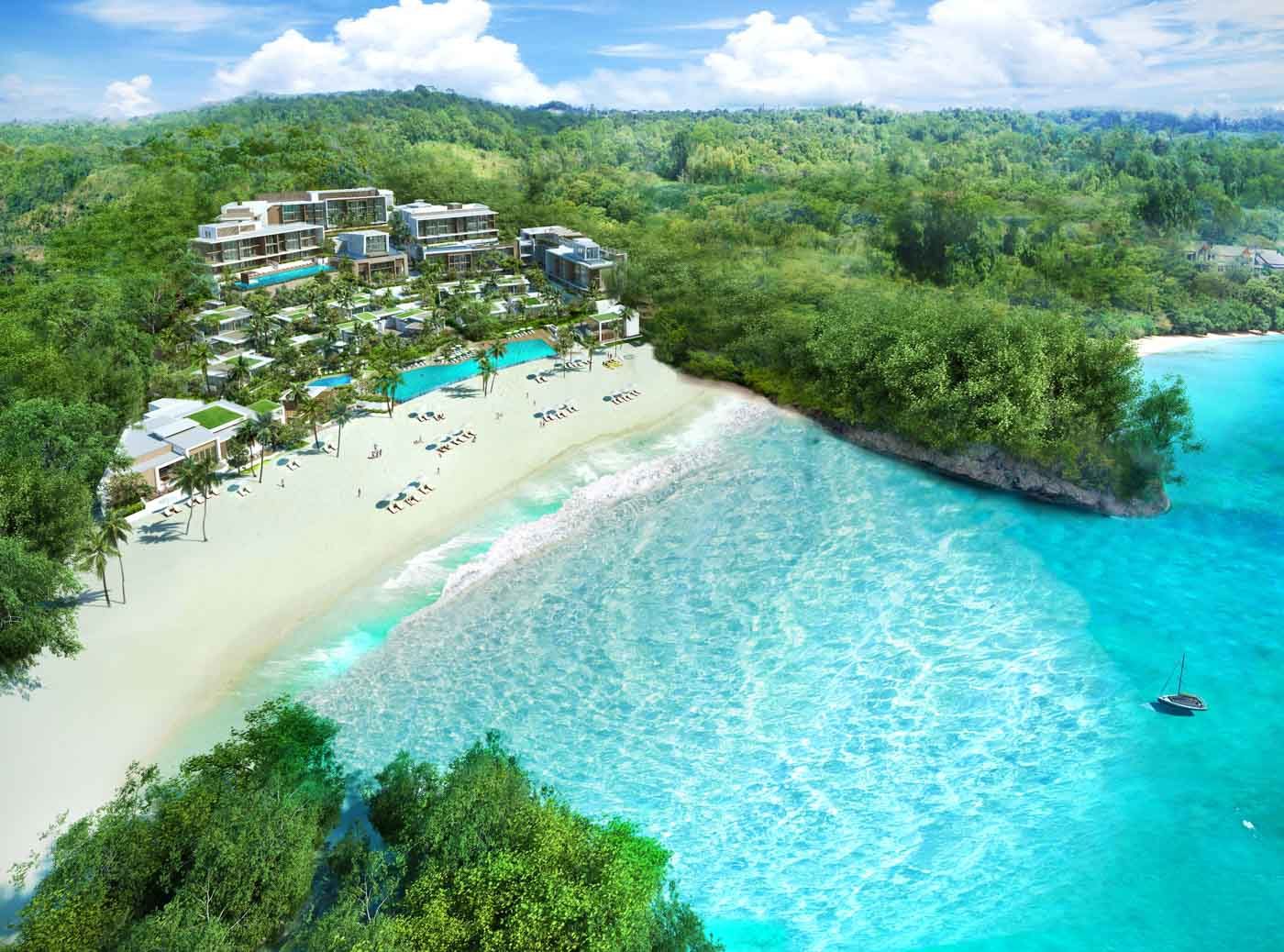 PARADISE. The Crimson Resort in Boracay. Photo courtesy of Rustan's 
