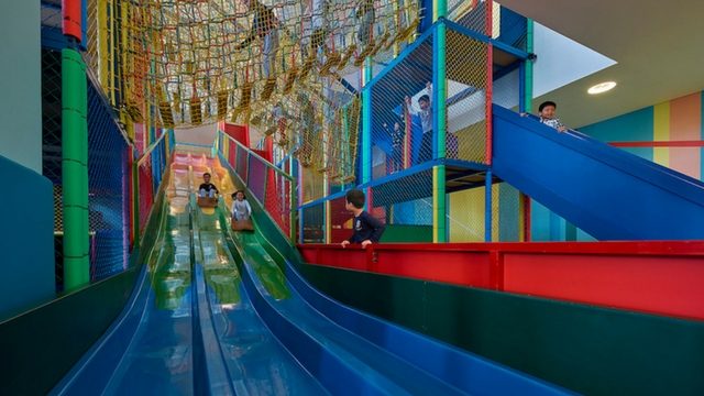 Take a break from adulting at this kiddie playground