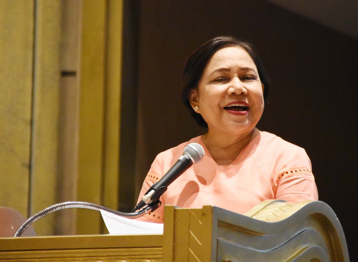Rice imports undervalued? ‘That’s BOC’s problem,’ says Cynthia Villar