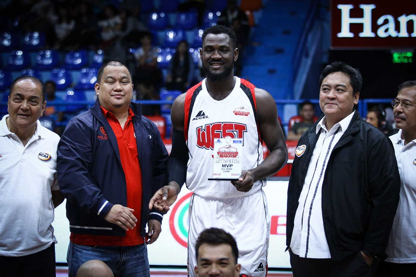 West dominates East in NCAA All-Star Game; Haruna wins dunk crown