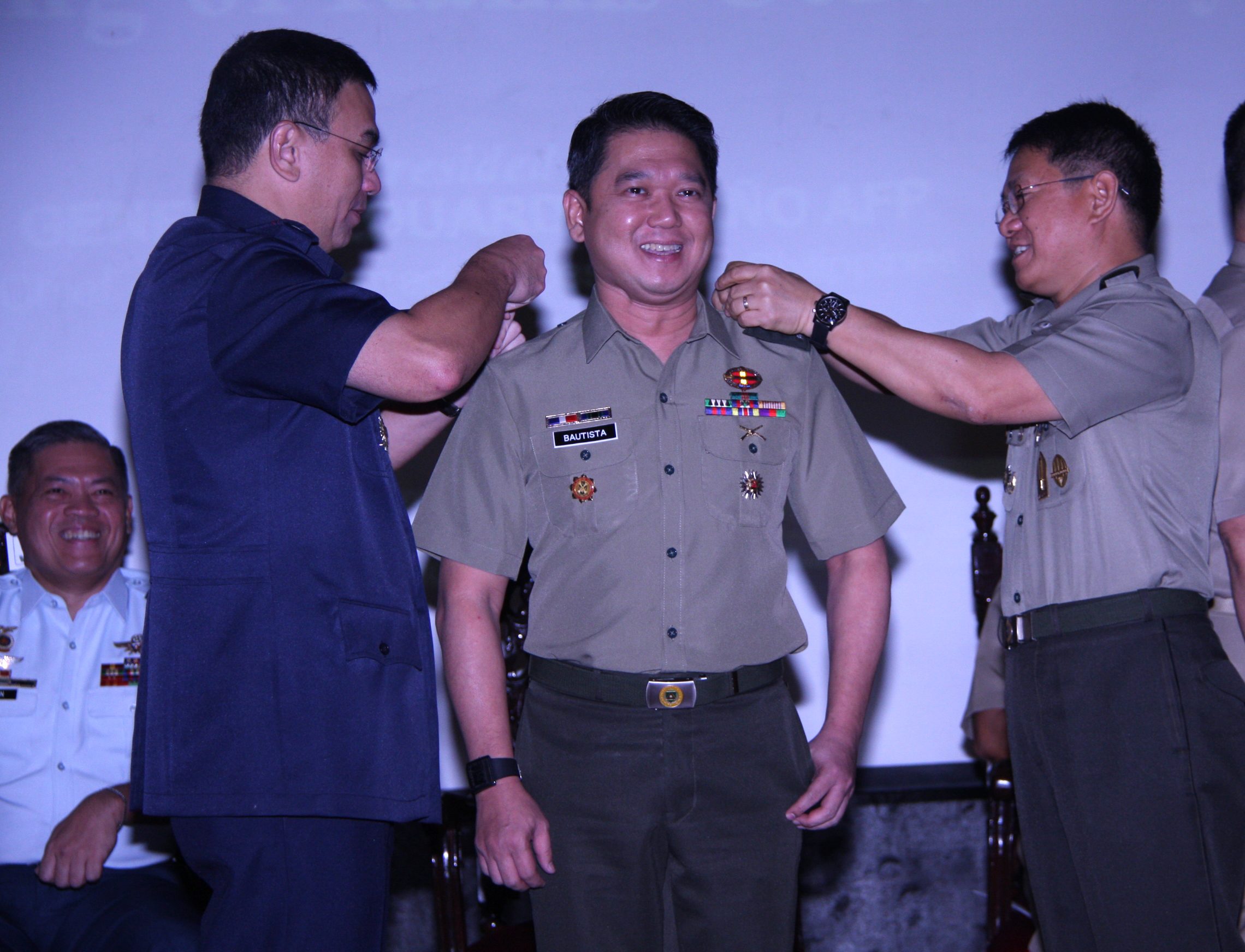 Colonel ‘Bistek’: Herbert Bautista, other reservist officers promoted