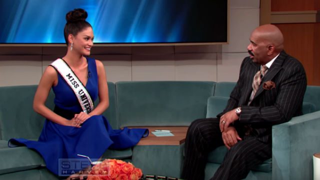 WATCH: Pia Wurtzbach discusses Miss Universe mix-up with Steve Harvey