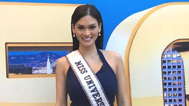 LOOK: Pia Wurtzbach starts job as special correspondent for Super Bowl