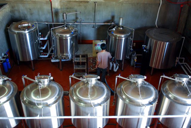 DREAM. “I also have a dream to start a brewing incubator within the company, but that will come later,” Katipunan Craft Ales founder Brett Lim says.  