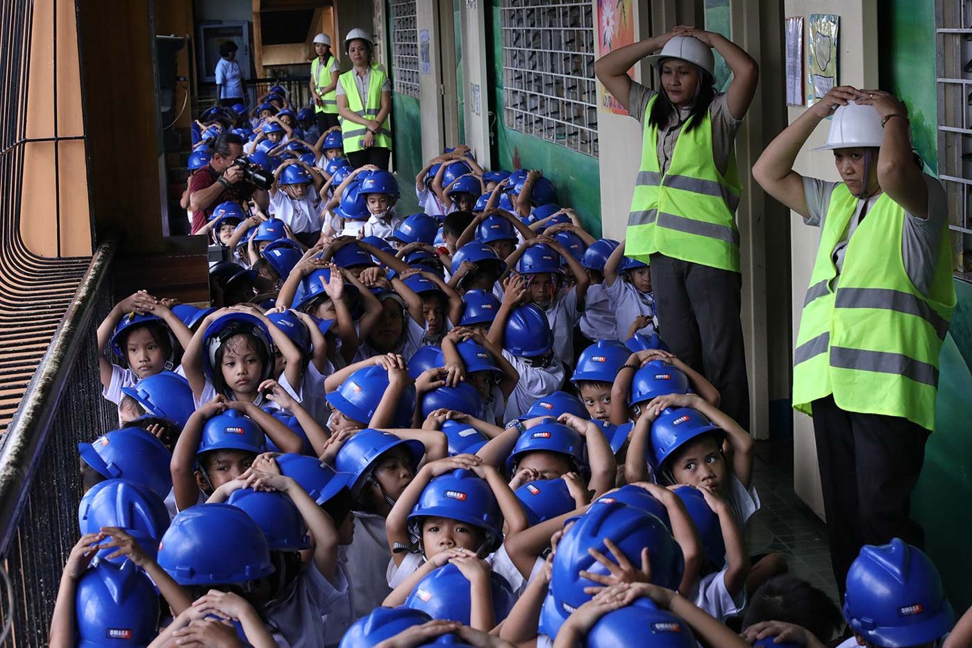 IN PHOTOS: Filipinos participate in 2nd nationwide earthquake drill for 2019