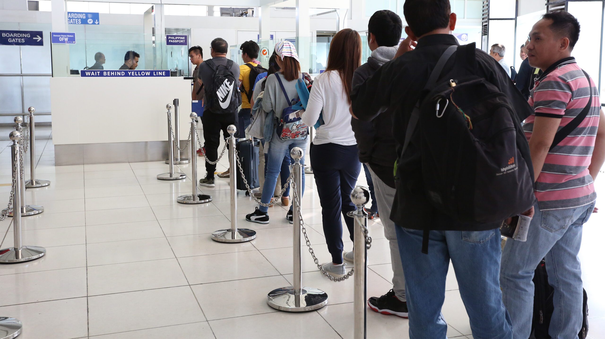 Diokno says soldiers can man airport immigration counters