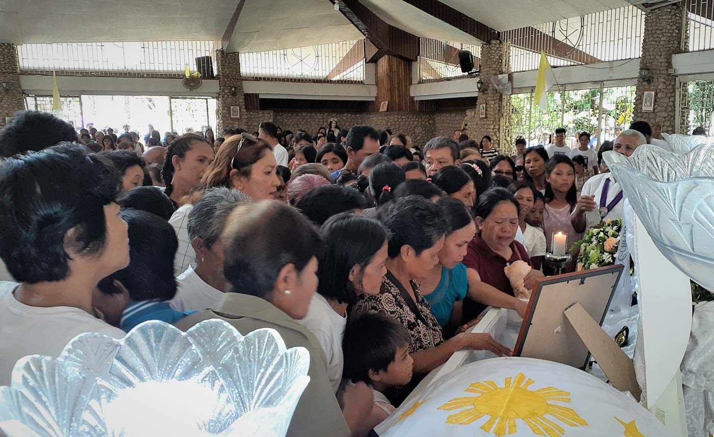 Negros Occidental town buries slain councilor it made topnotcher