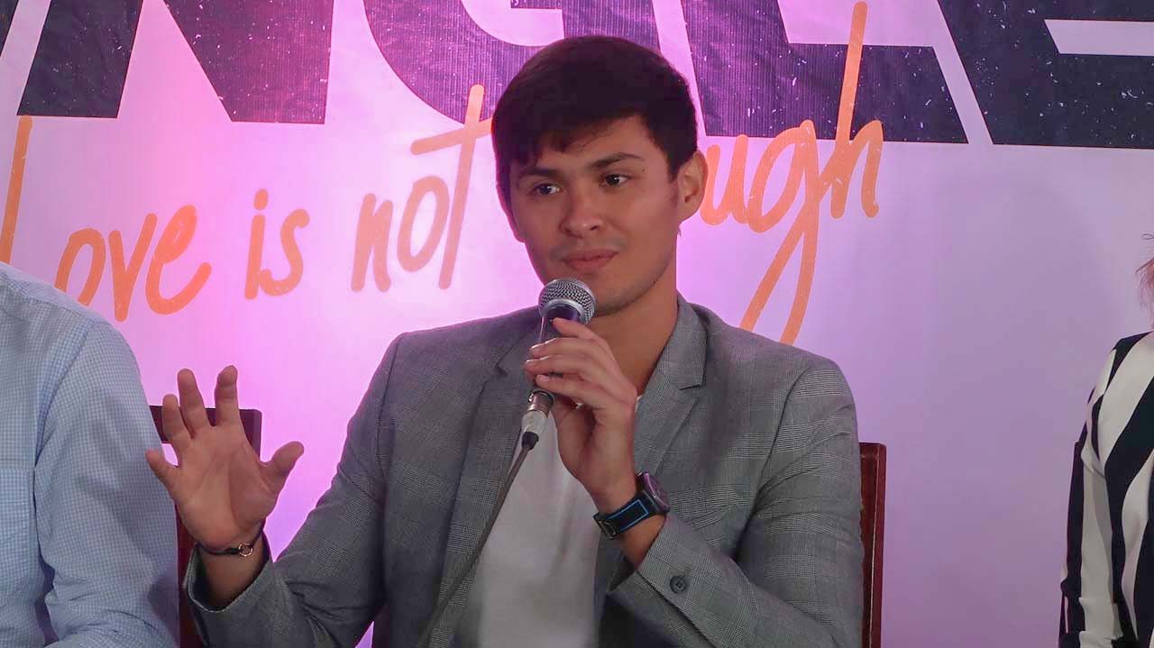NOT JUST LOVE. Matteo Guidicelli says there are other factors to consider aside from love in a relationship. 