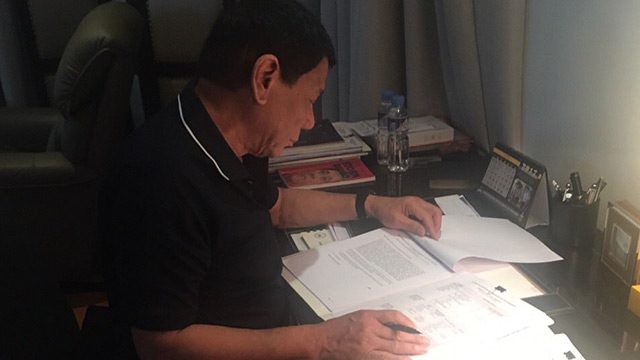 Duterte ‘not sick’: Palace releases photos, denies rumors