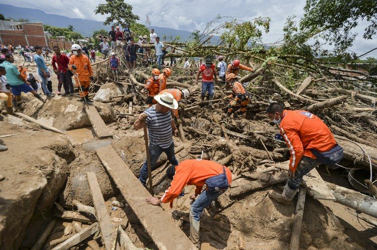 254 dead in Colombia mudslides