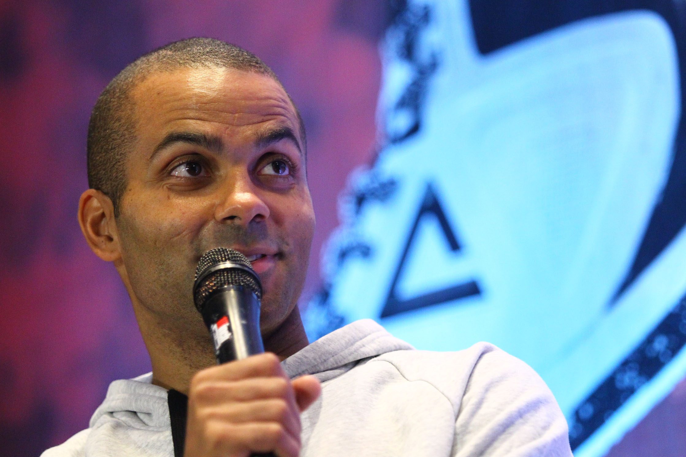 Tony Parker is in his final run with the French international team and is seeking one last Olympic run. Photo by Josh Albelda/ Rappler  