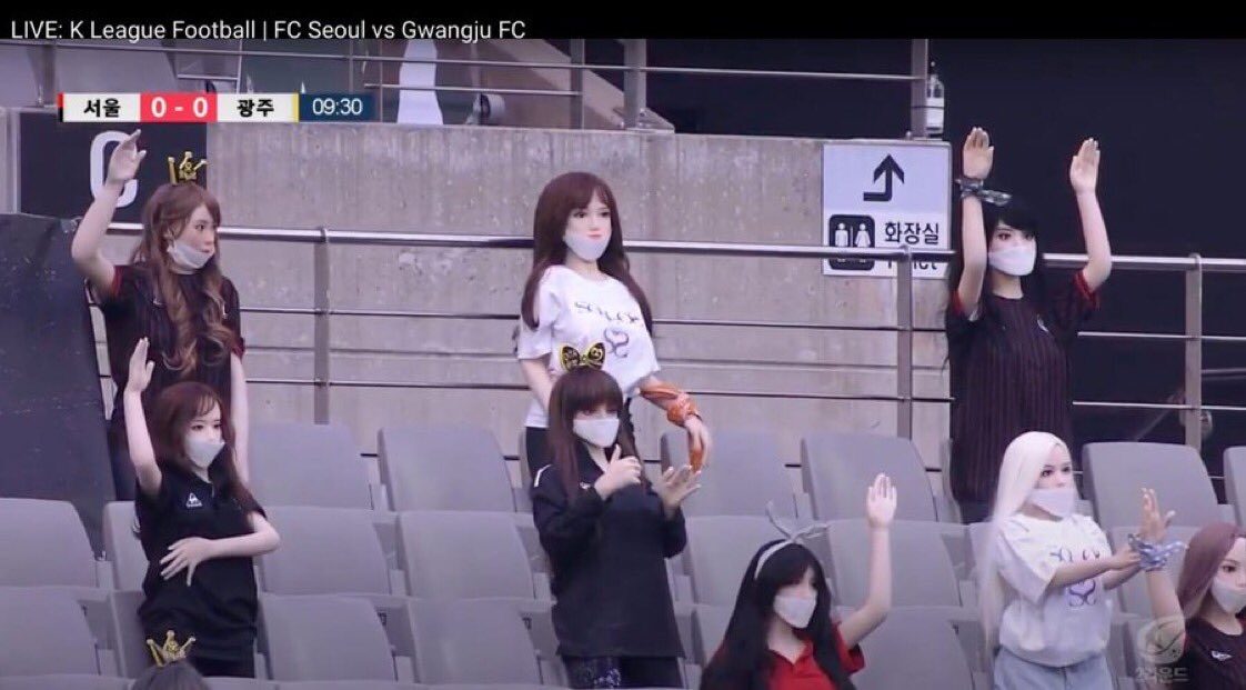 South Korean football league to investigate ‘sex doll’ row