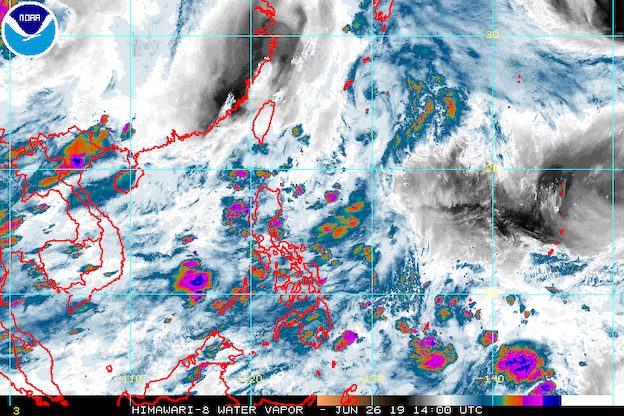 Dodong leaves but monsoon to bring rain, 2 LPAs spotted