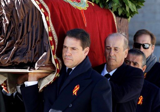 Spain exhumes Franco’s embalmed body from opulent tomb