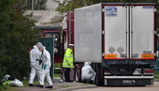 Truck driver remanded at UK court over 39 dead migrants