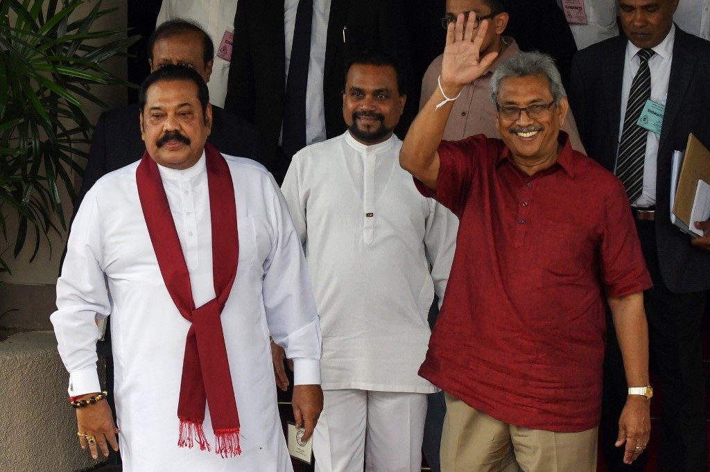 Sri Lanka’s Rajapakse clan steps up new bid for power