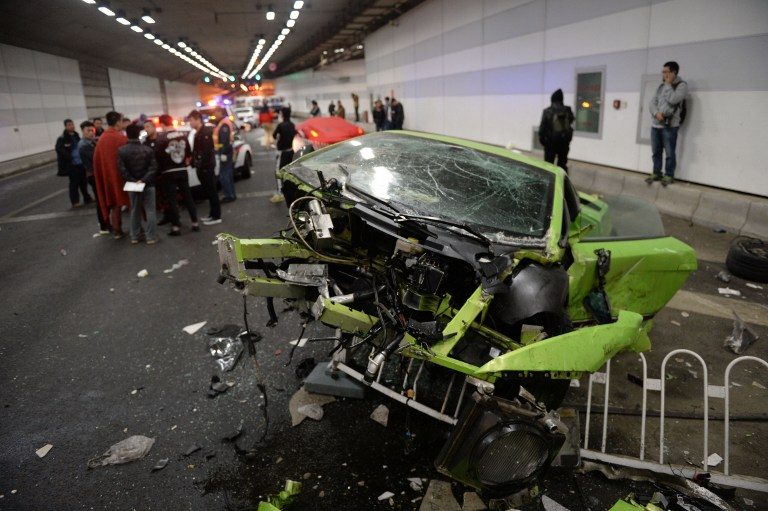 Too fast, too furious: Lamborghini, Ferrari in Beijing crash