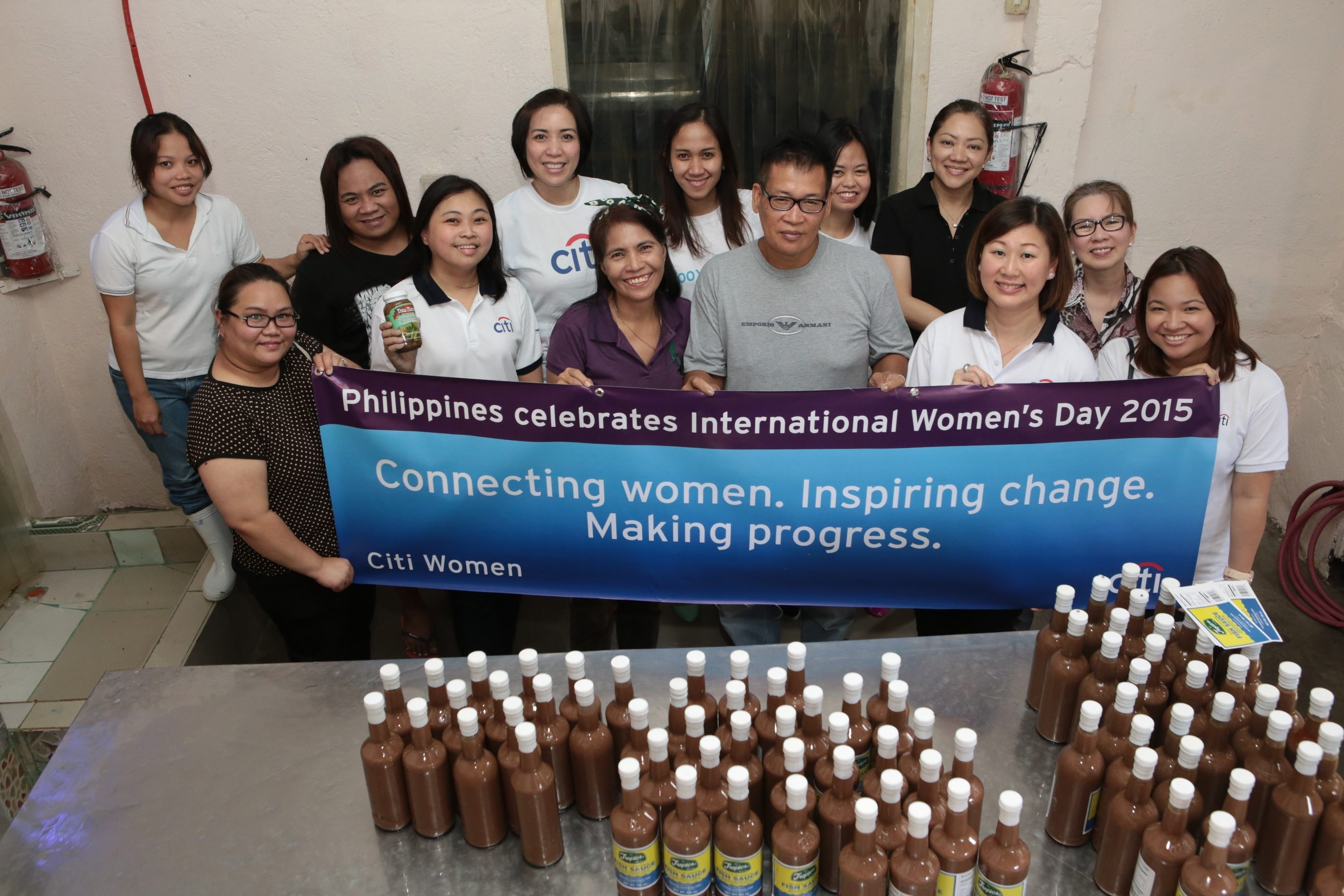 STEP UP. Nanay Tess' bagoong factory is just one of about a million microenterprises that will need to step up come ASEAN integration by yearend. Photo by Citi Philippines   