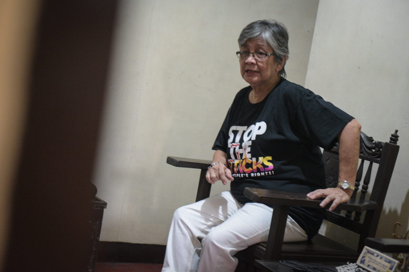 FAITH. Mrs Edith Burgos continues to fight for her son.  