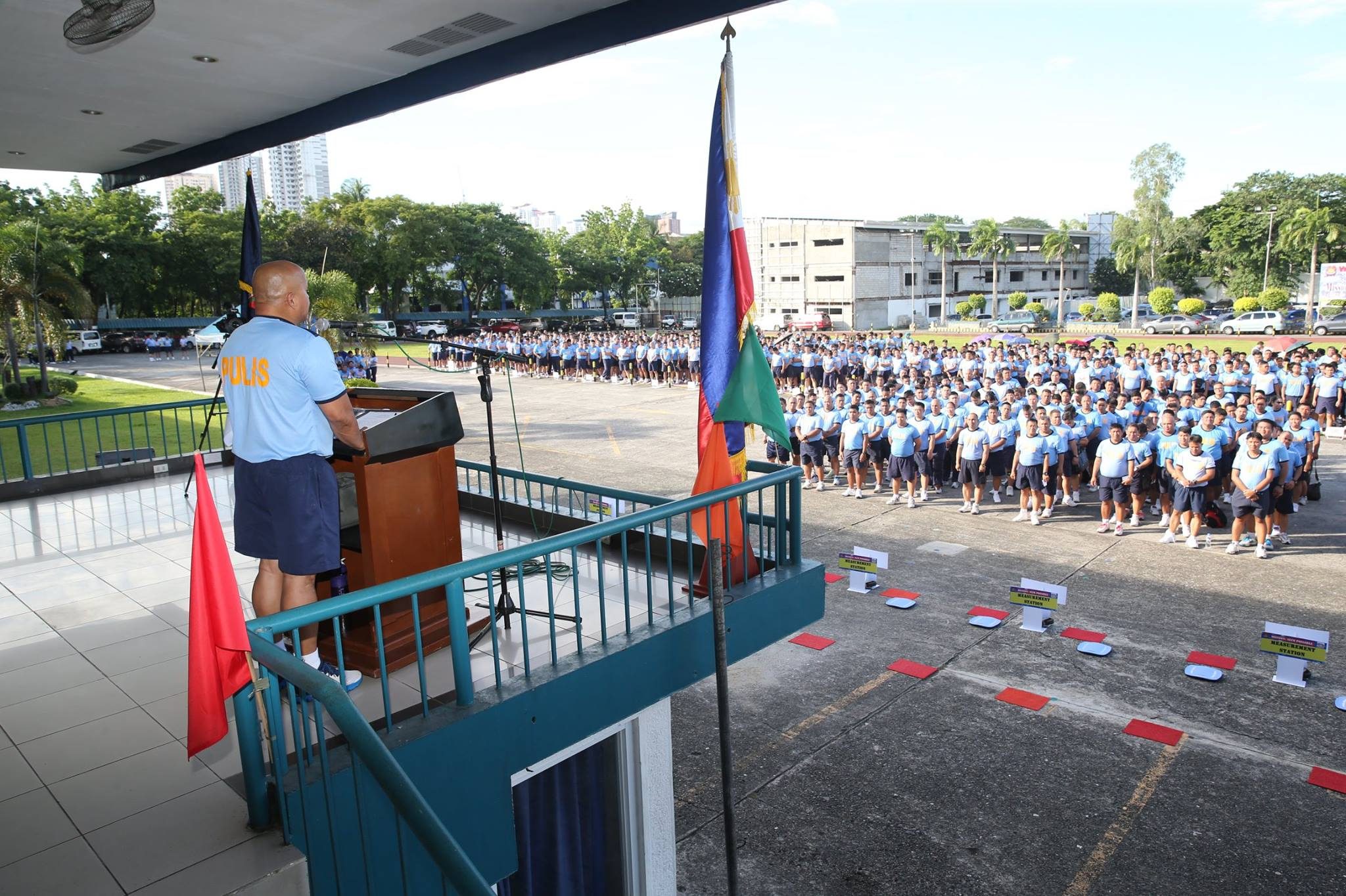 IN PHOTOS: PNP chief Dela Rosa leads ‘Mission: Slim Possible’ launch