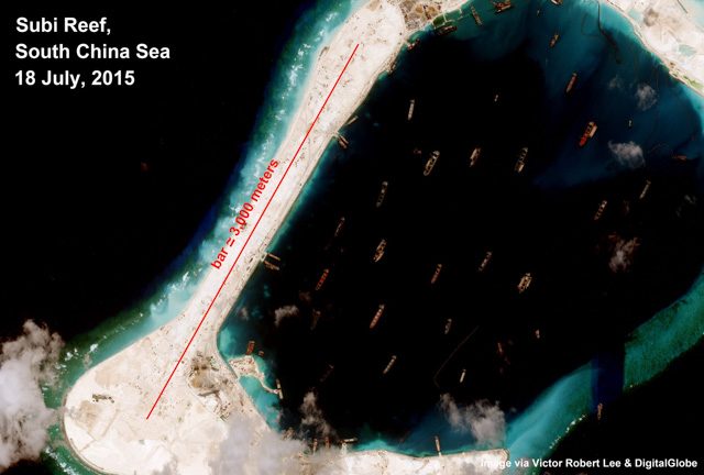 Beijing says South China Sea land reclamation completed
