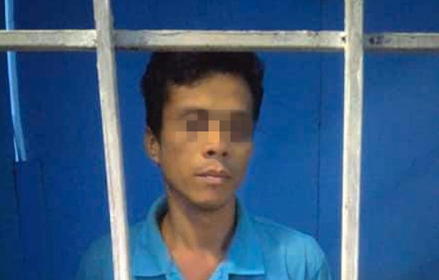 BEHIND BARS. Jeepney driver Crisalde Tamparong faces charges of reckless imprudence resulting to homicide and physical injuries. Photo from Makati Police 