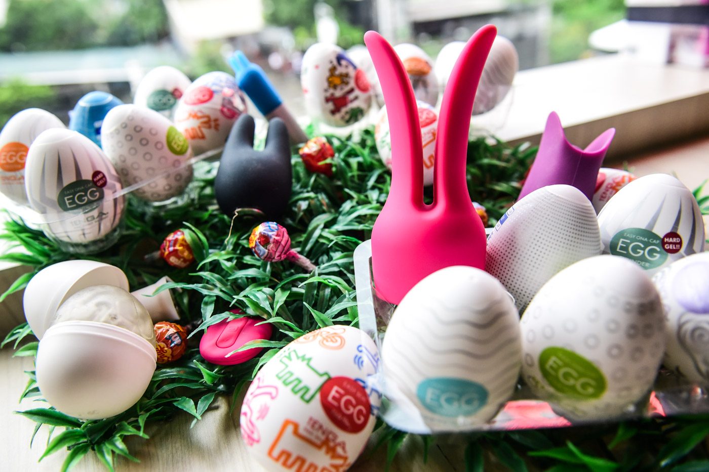 TENGA EGG. Ilya recommends this soft sleeve as a starter toy for males. Photo by Alecs Ongcal/ Rappler 