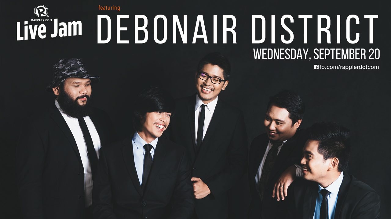 [WATCH] Rappler Live Jam: Debonair District