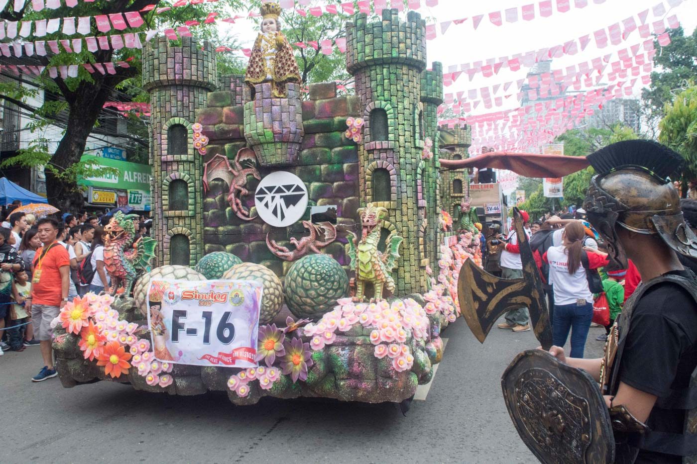 FLOATS. The Sinulog Festival 2018 is not complete without a grand parade  