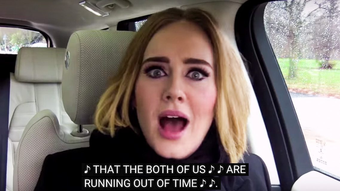WATCH: Adele belts out hits with James Corden in ‘Carpool Karaoke’