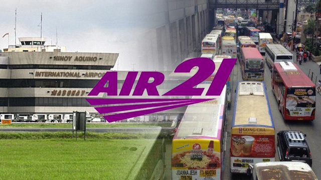 Air21 becomes 1st premium NAIA bus service operator