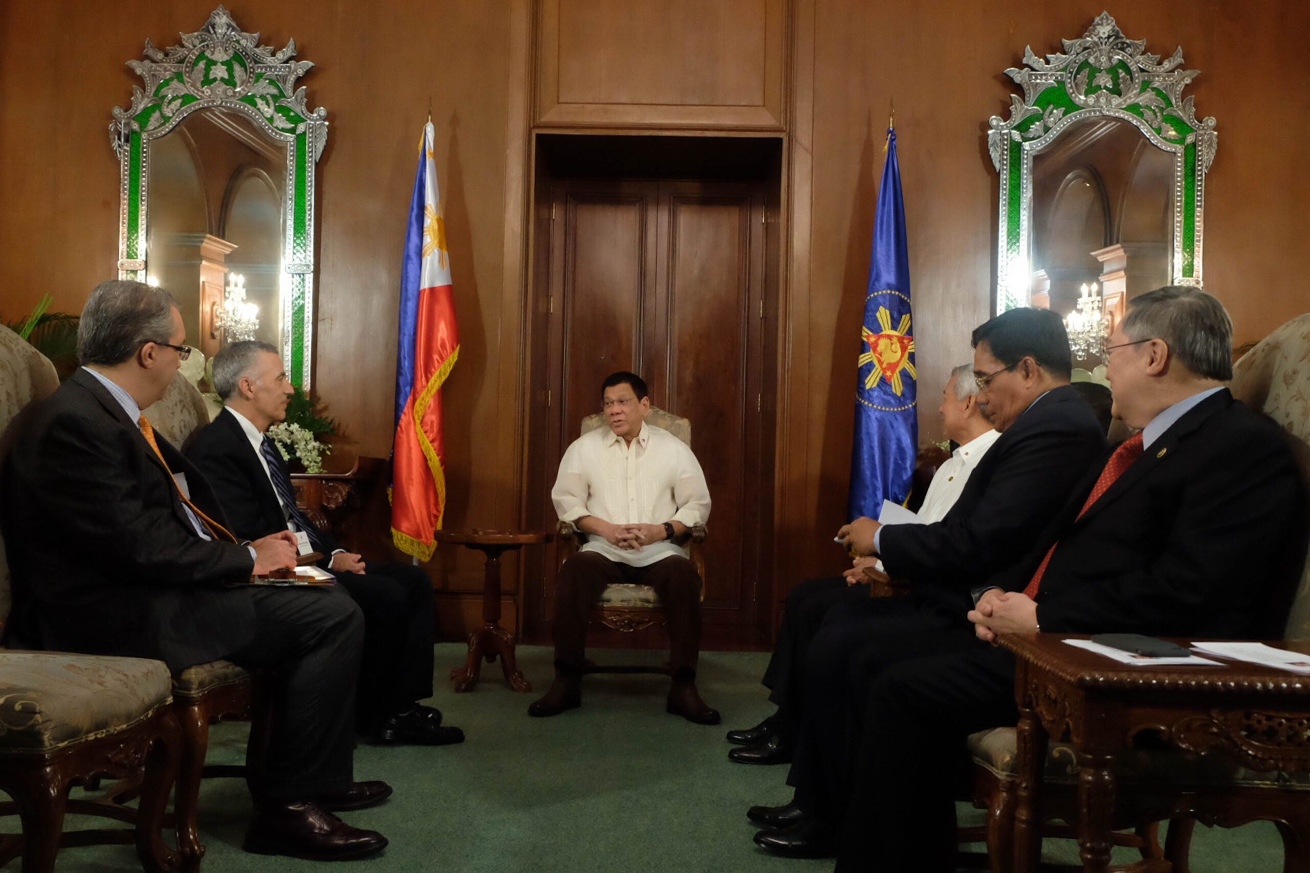 Duterte and US officials discuss West Philippine Sea ruling