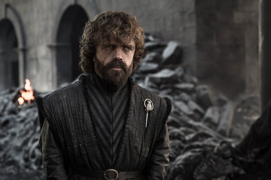 HAND OF THE QUEEN. Tyrion Lannister stands amidst the devastation in the Westerosi capital. Photo by Helen Sloan/HBO 