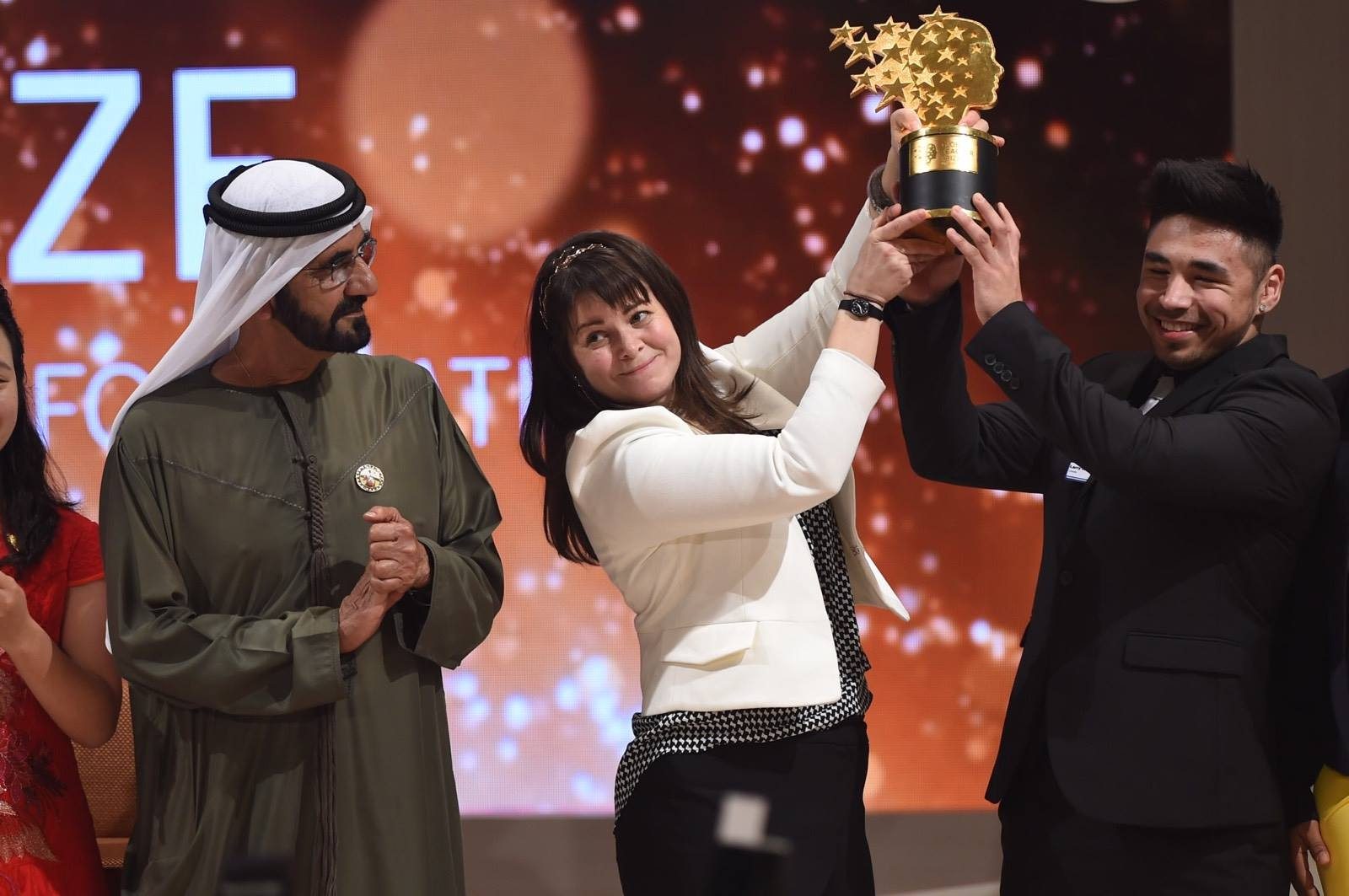 Teacher from Canadian Arctic wins global prize in Dubai
