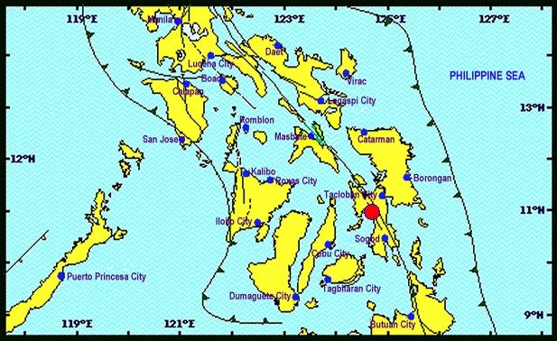 2 dead as shallow earthquake hits Leyte