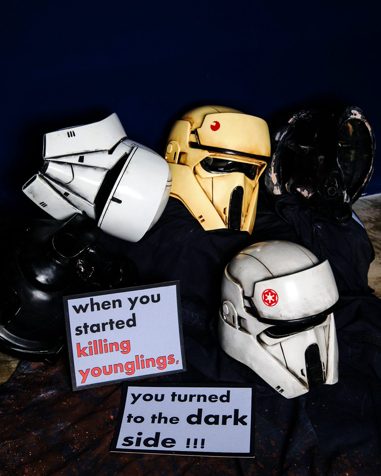 THE FORCE. Geeks battle the dark side. Photo courtesy of A Hero's Call 