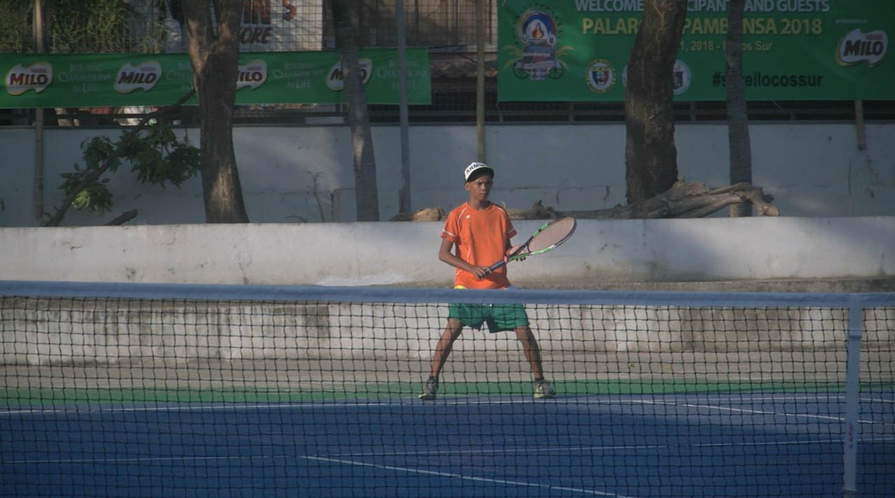 From being ‘pulot’ boy, young Badjao now a Palaro 2018 tennis player