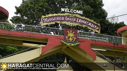 Facade of the Mindanao State University in Marawi City, Lanao del Sur