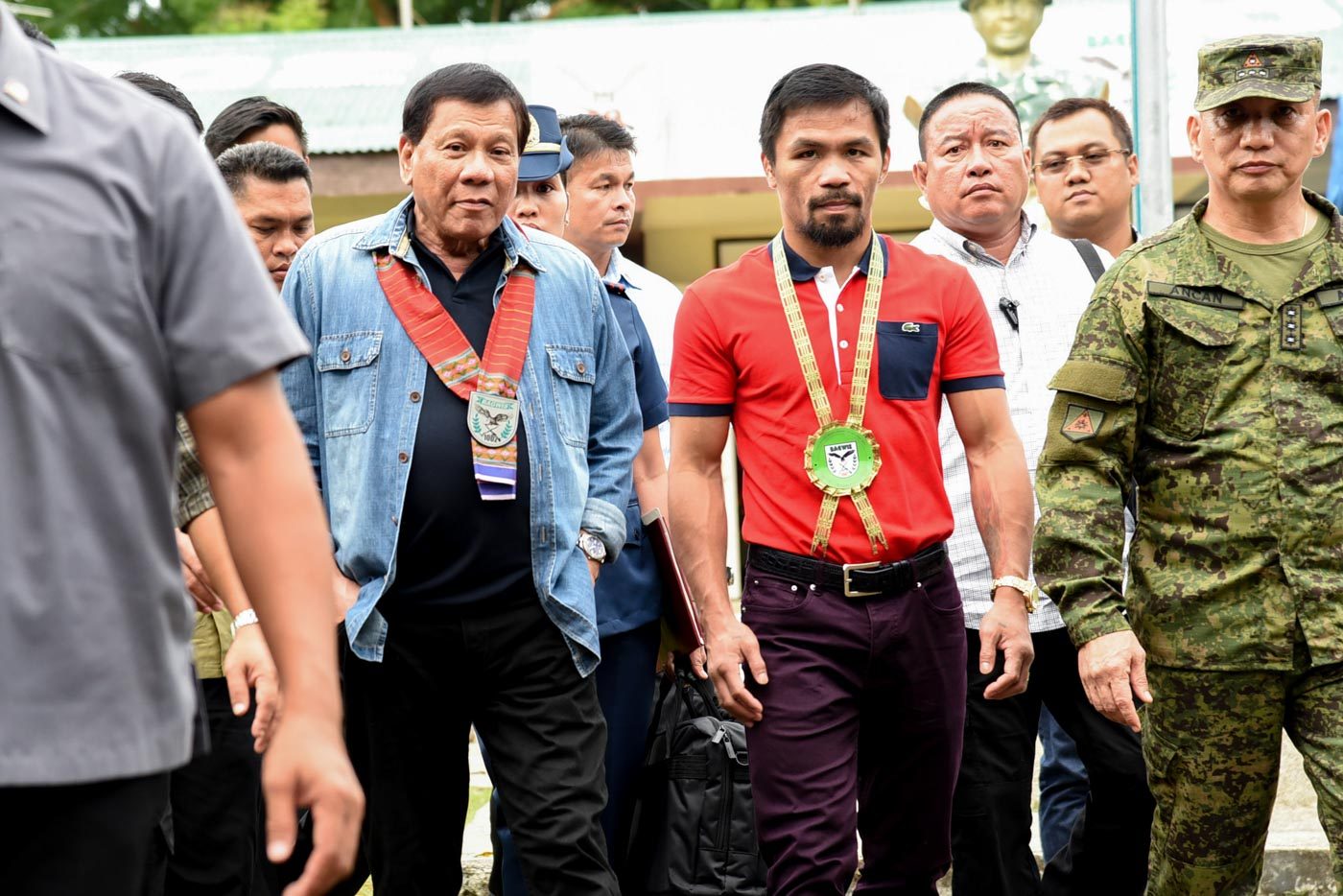 Duterte to Pacquiao: ‘Weather-weather lang ang buhay’