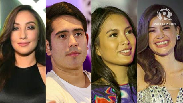 MEAN TWEETS. Isabelle Daza, Gerald Anderson, Anne Curtis and Solenn Heussaff are the latest stars to read mean tweets about themselves. Photos by Manman Dejeto/Rob Reyes/Rappler     