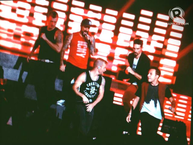 In Twitter pics: Backstreet Boys in 2015 Manila concert