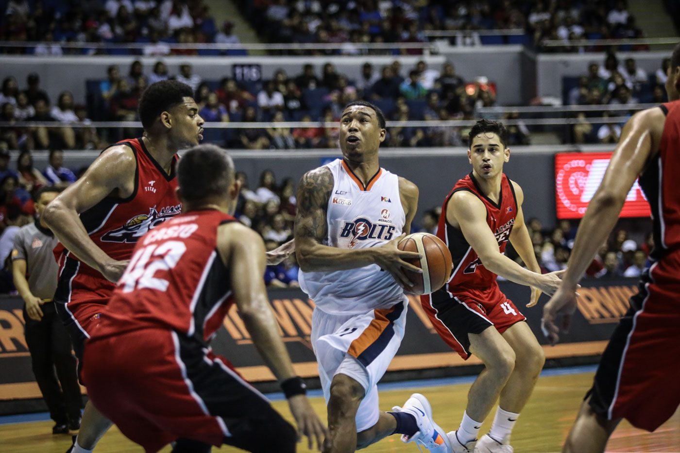 Meralco hands Alaska first loss in almost two months