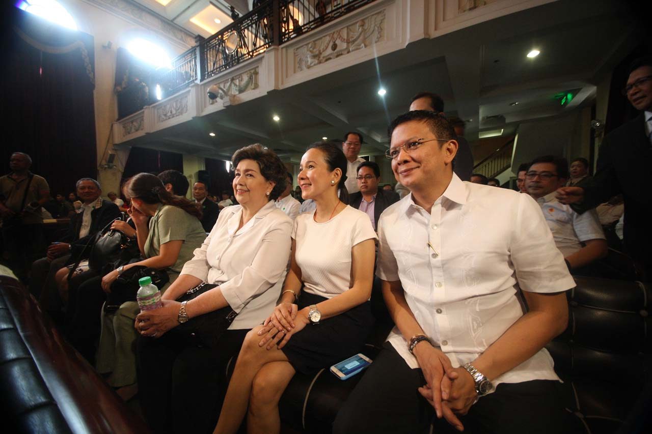 SUPREME COURT. Grace Poe attends the first day of oral arguments on her disqualification case at the Supreme Court. Photo by Ben Nabong/Rappler  