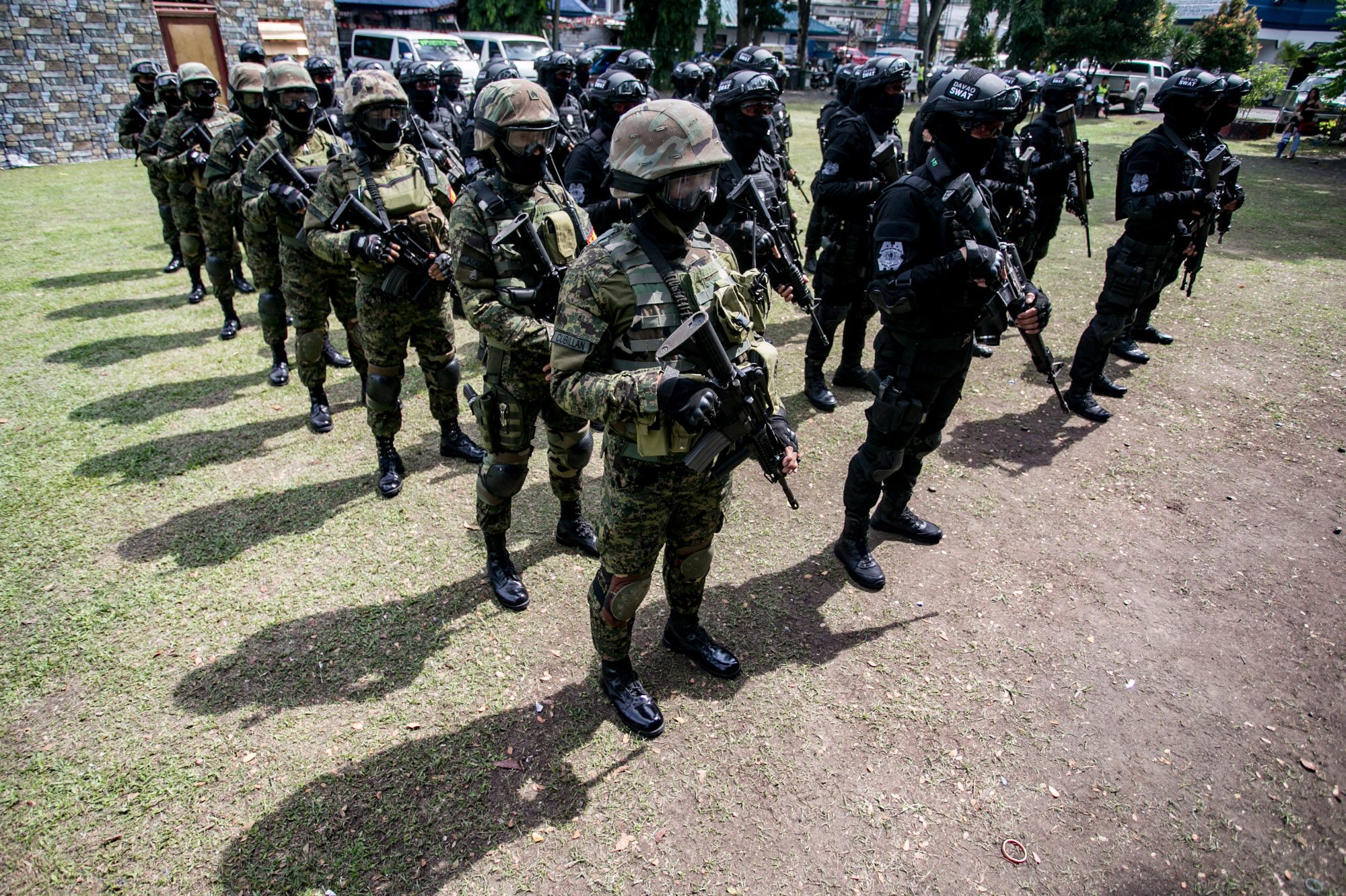 LOOK: Davao’s new SWAT members