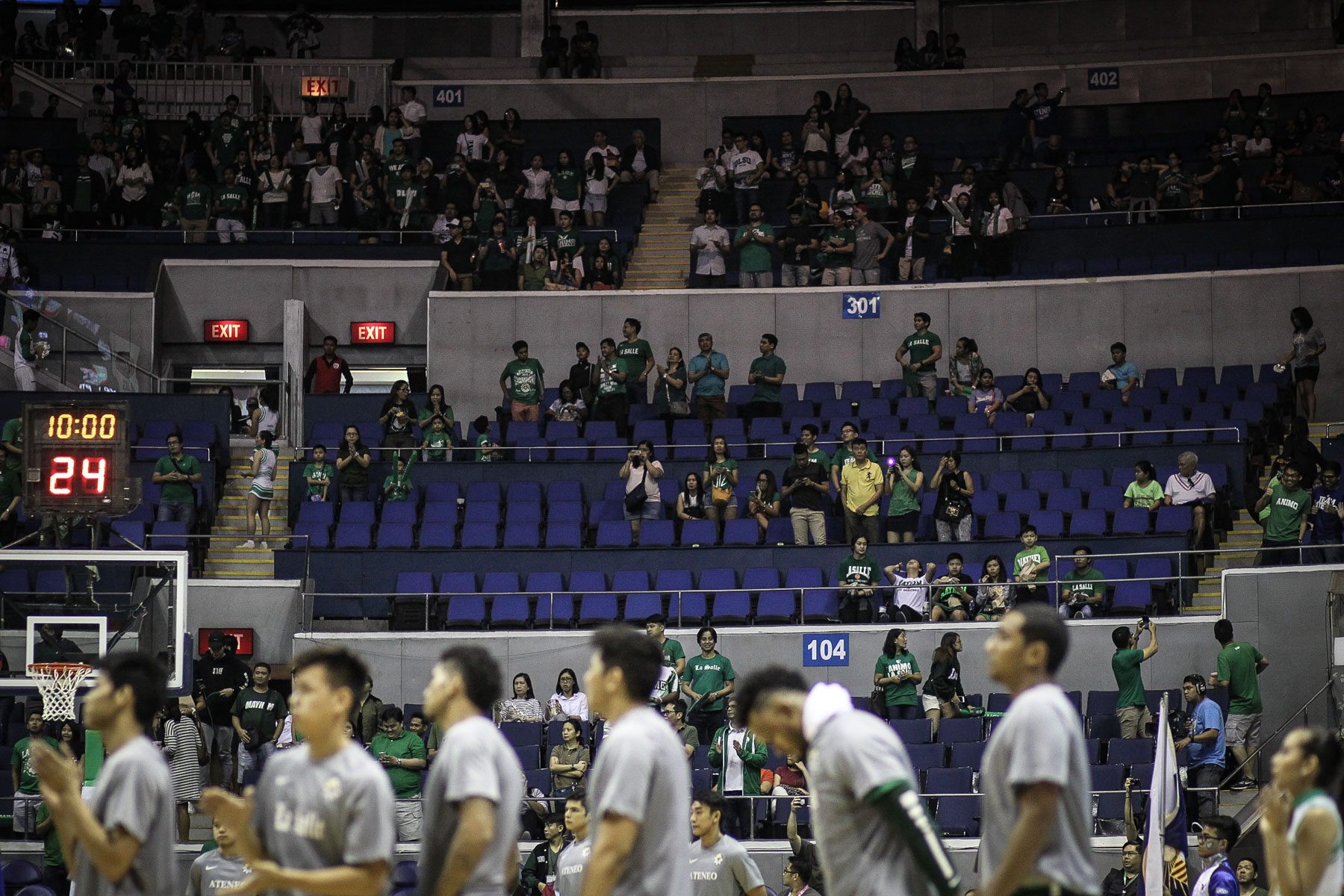 LOOK: Many empty seats for La Salle-Ateneo game