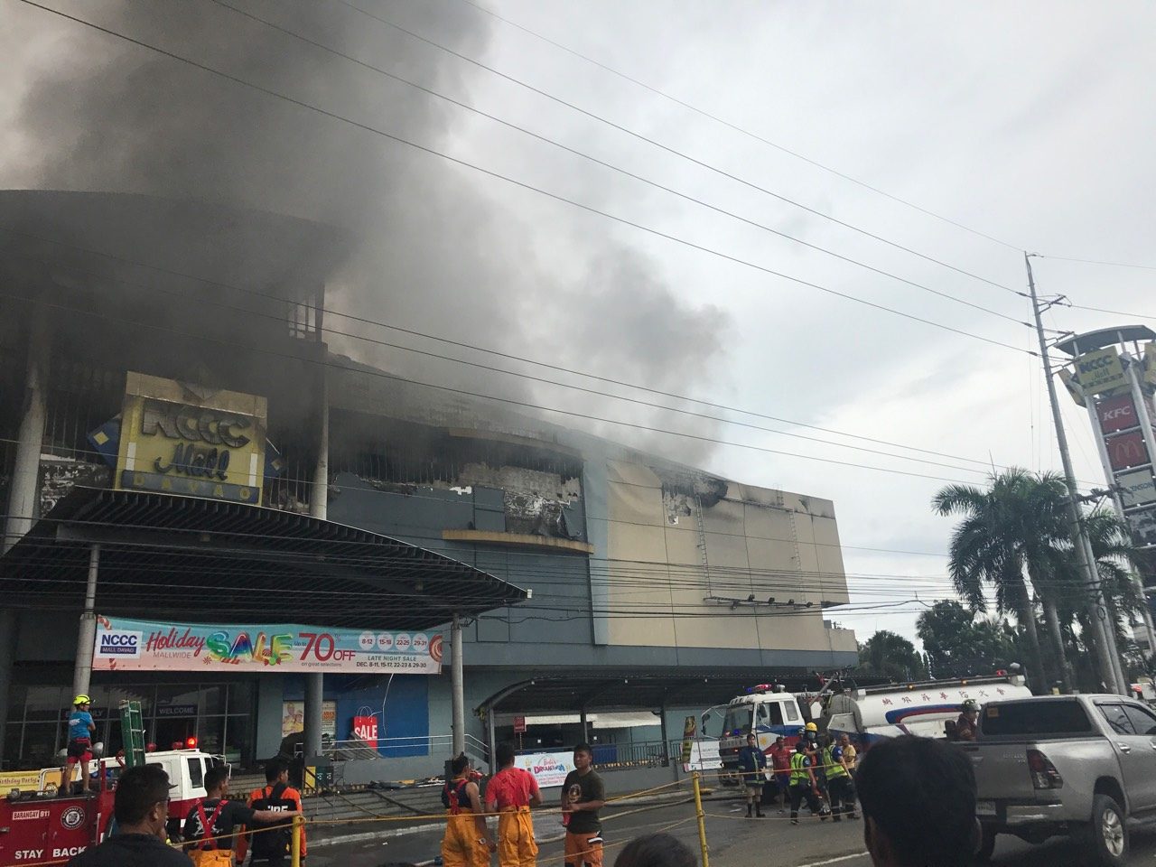 P30 million worth of assistance available to Davao mall fire victims