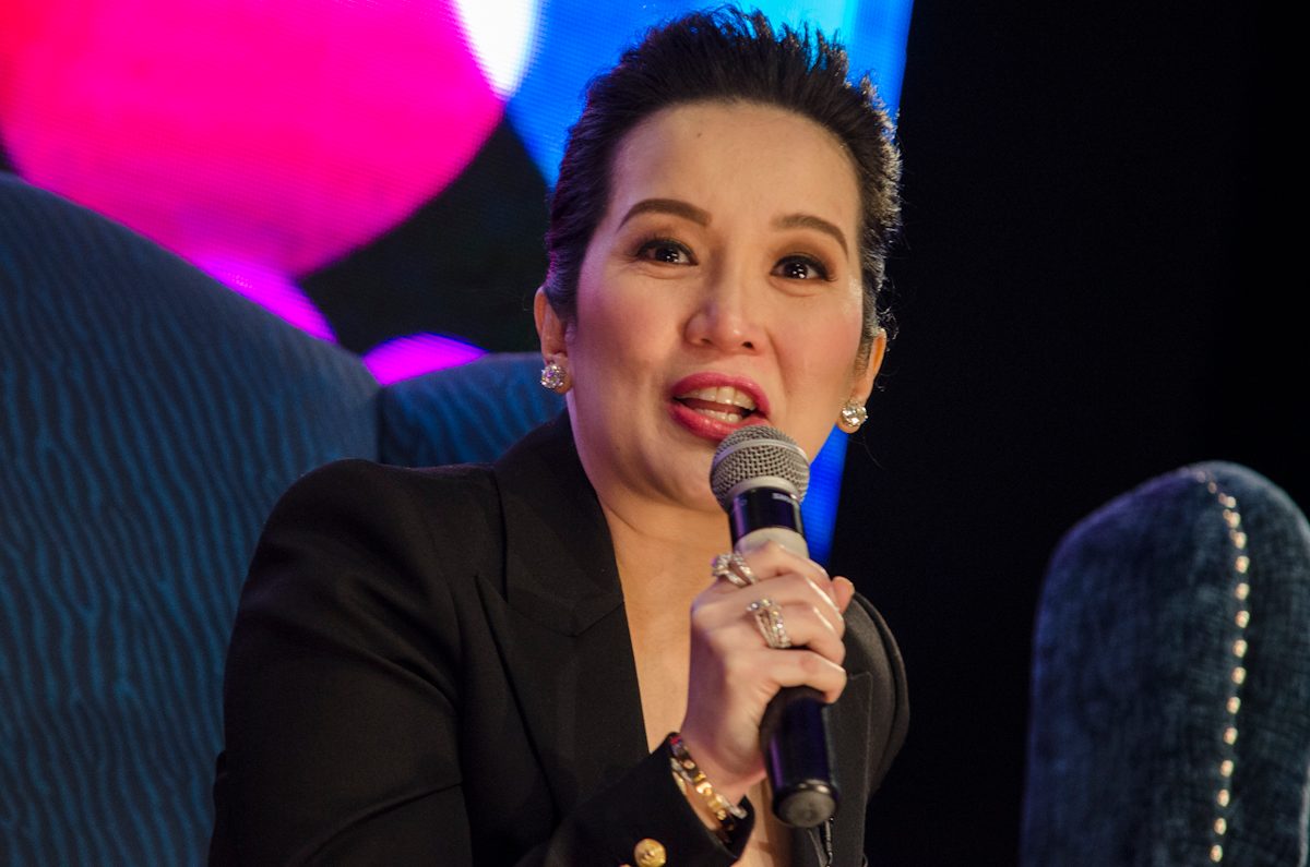 FORGIVENESS. Kris says that she can't force her son Bimby to be close to his dad James Yap, and that she has no more issues with him. 