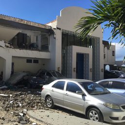 IN PHOTOS: Earthquake causes panic, damage in Batangas resort