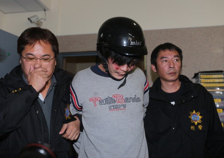 Taiwan beheading suspect beaten by angry mob