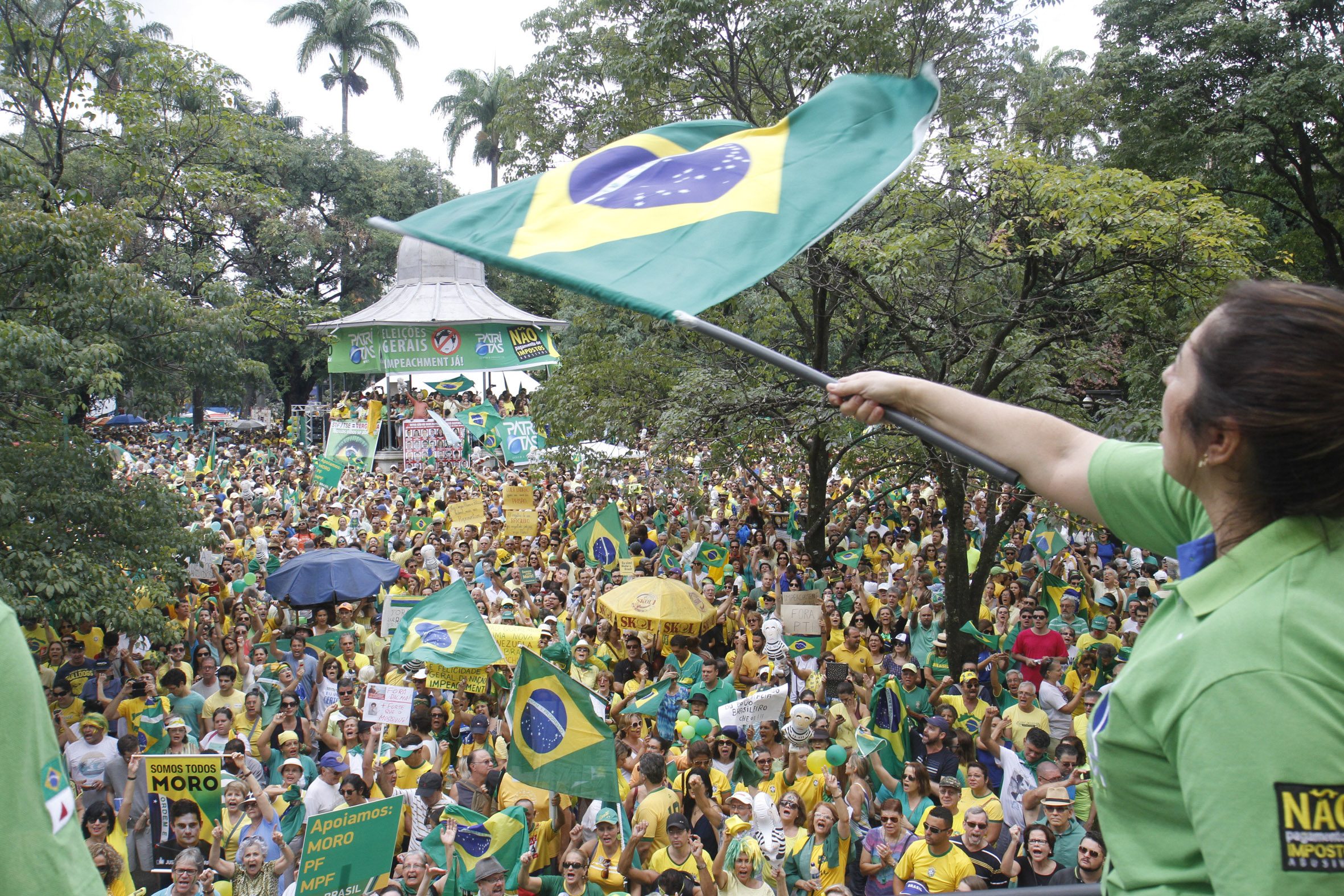 ‘Historic’ crowds protest against Brazil’s president